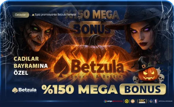 Cadılar Bayramına Özel %150 Mega Bonus