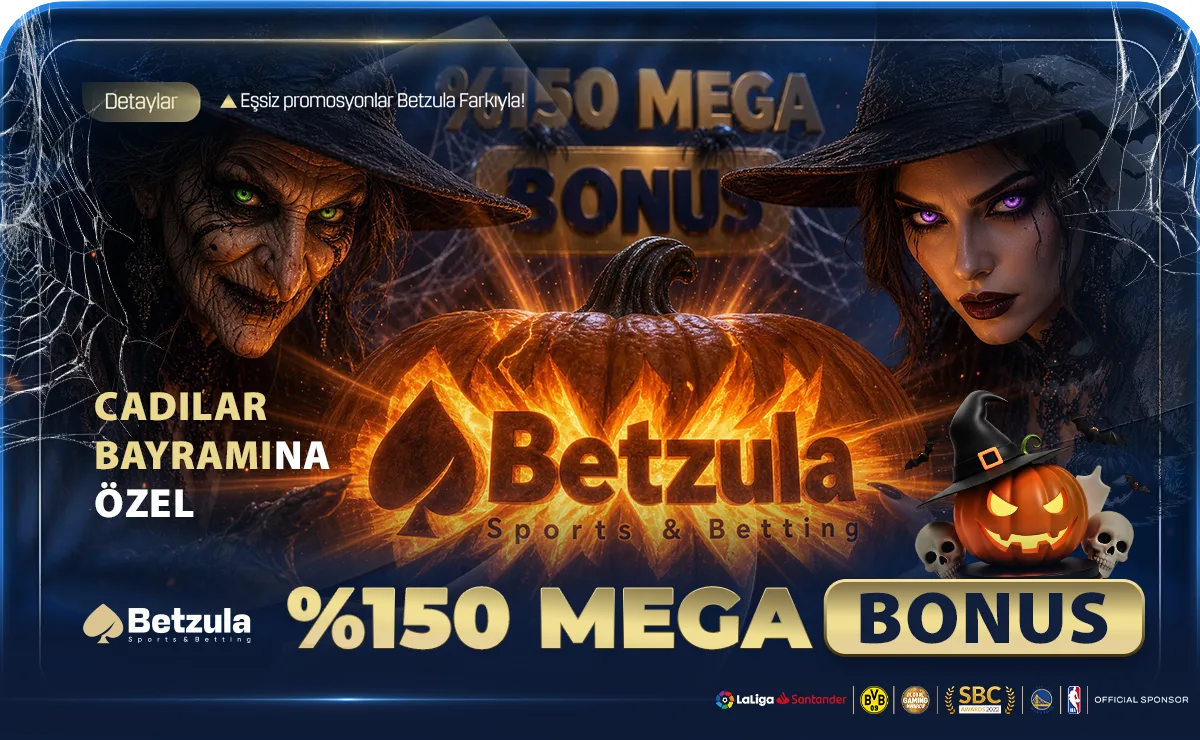 Betzula Cadılar Bayramına Özel %150 Mega Bonus