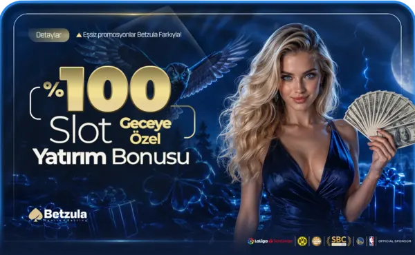 Geceye Özel %100 Slot Yatırım Bonusu