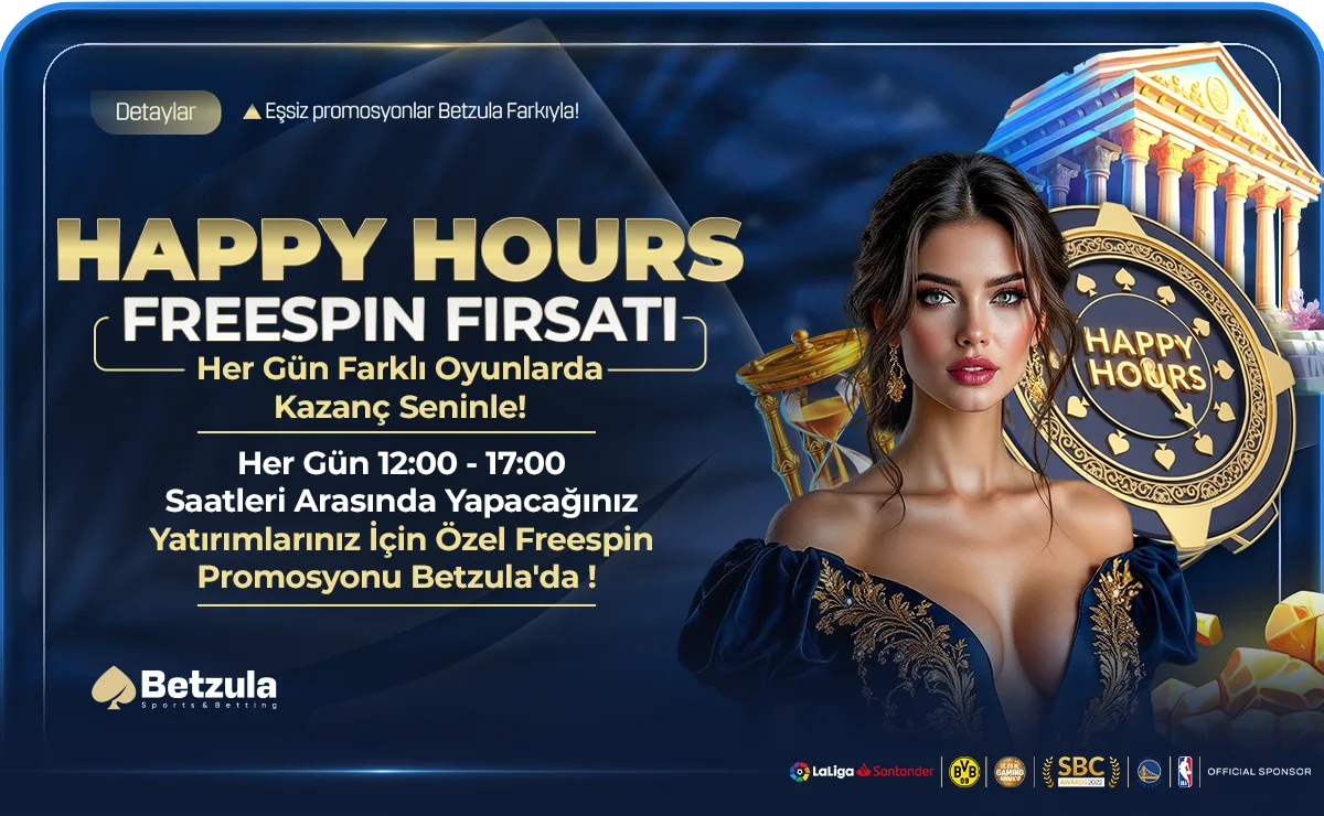 Betzula Happy Hours Freespin Fırsatı